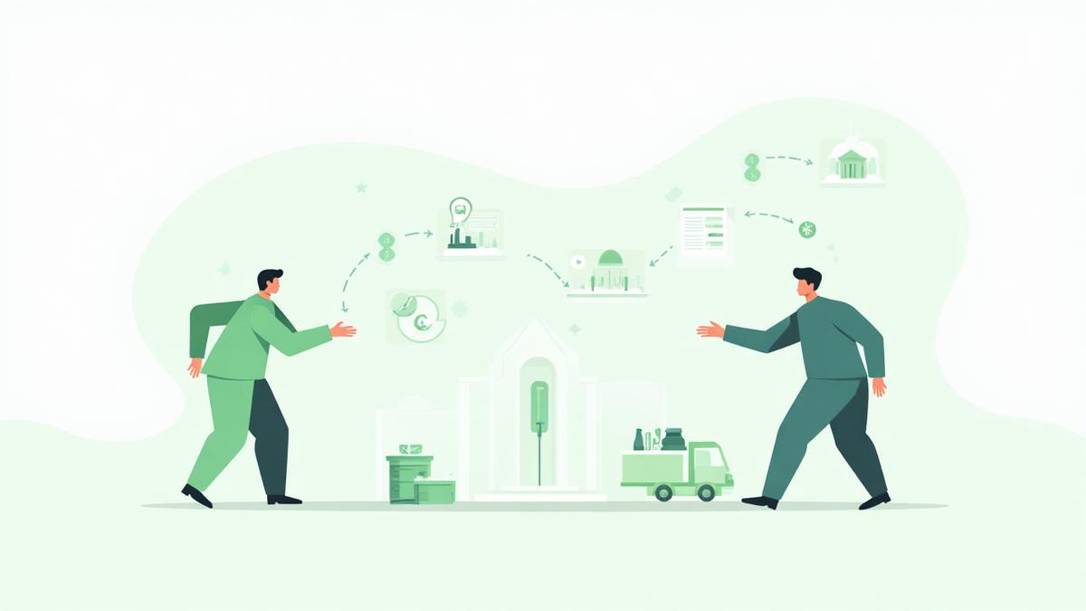 SME lending platform illustration